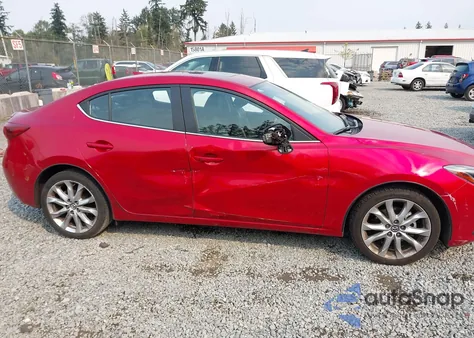 2015 Mazda Mazda3 S Grand Touring из США, поврежденный, VIN JM1BM1W33F1224189
